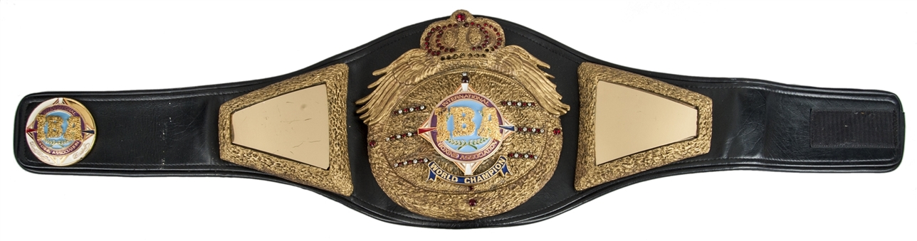 2003 Joel Casamayor IBA World Super Featherweight Championship Belt (Casamayor LOA)